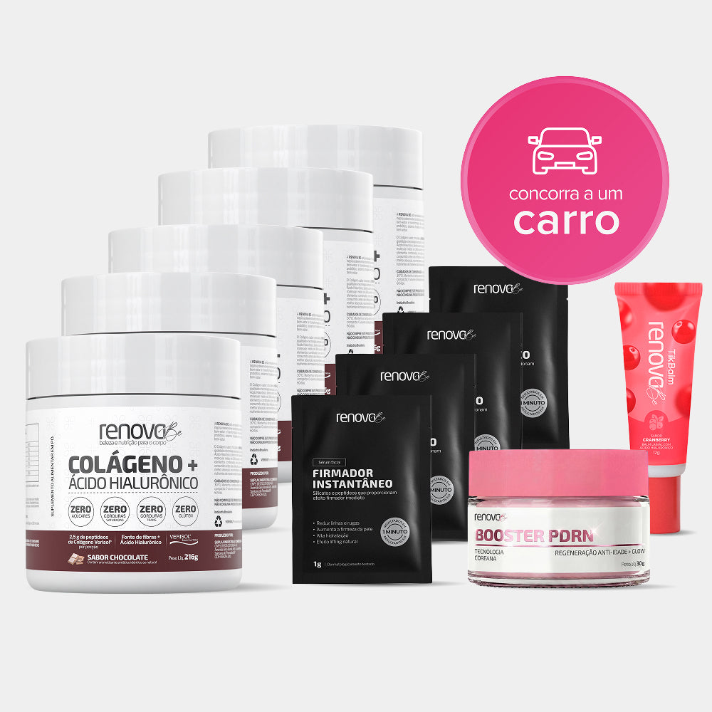 Colágeno Verisol® + Ácido Hialurônico - Chocolate - Exclusivo