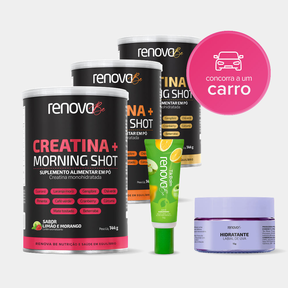 Kit Creatina Morning Shot
