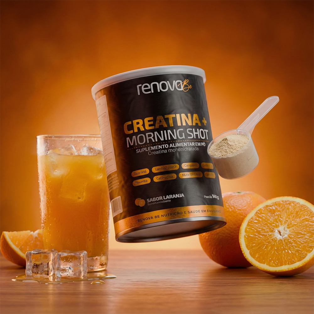 Creatina com Morning Shot